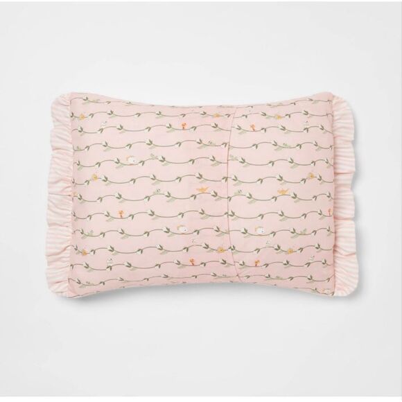 Twin princess vine kids comforter the Disney Collection girls cream blanket & sh - Picture 5 of 5